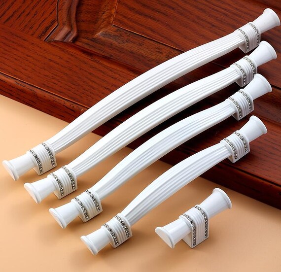 Crystal Door Handle Rhinestone Drawer Pull Handles / Etsy