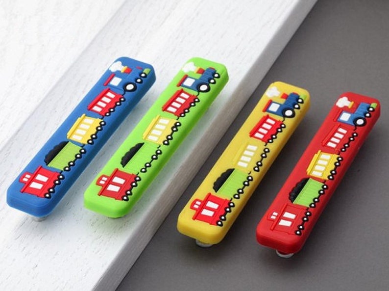 3.75 Train Kid's Dresser Handle Furniture Hardware / Etsy