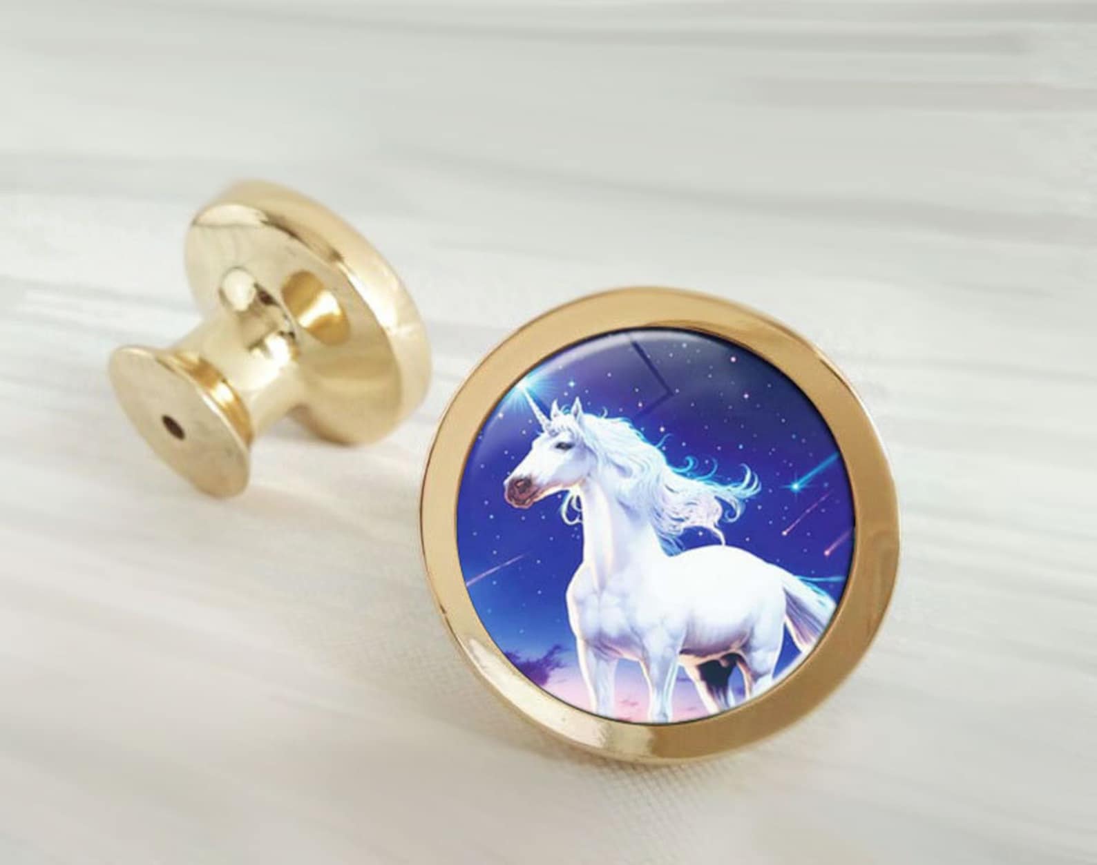 Unicorn Drawer Knobs Pulls Handles / Kitchen Knobs Etsy