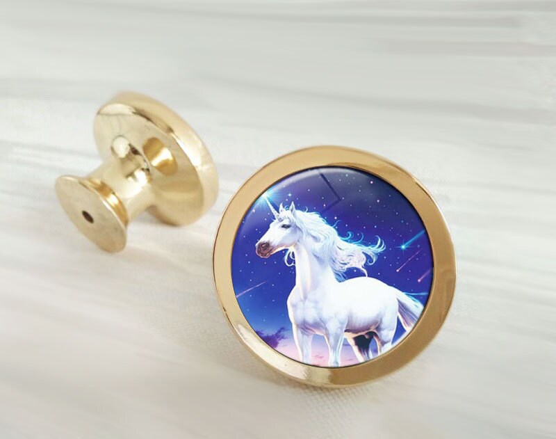 Unicorn Drawer Knobs Pulls Handles / Kitchen Knobs Etsy