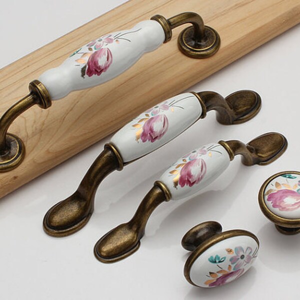 Decorative Drawer Pulls Etsy