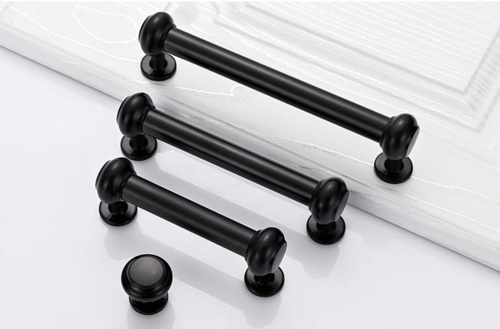 Kitchen Cabinet Door Handles Black Dresser Pulls Drawer Pull - Etsy