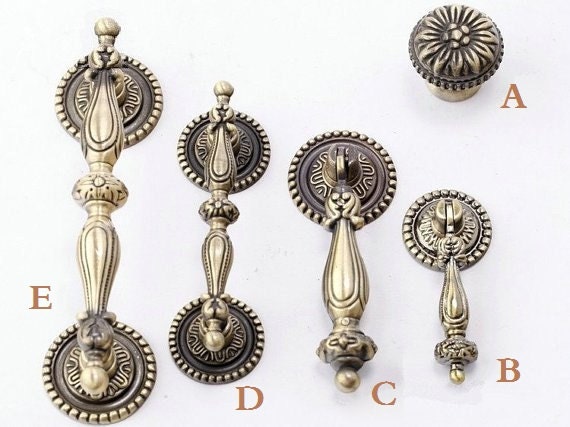 2 5 3 5 Vintage Dresser Knobs Pulls Drawer Knobs Etsy