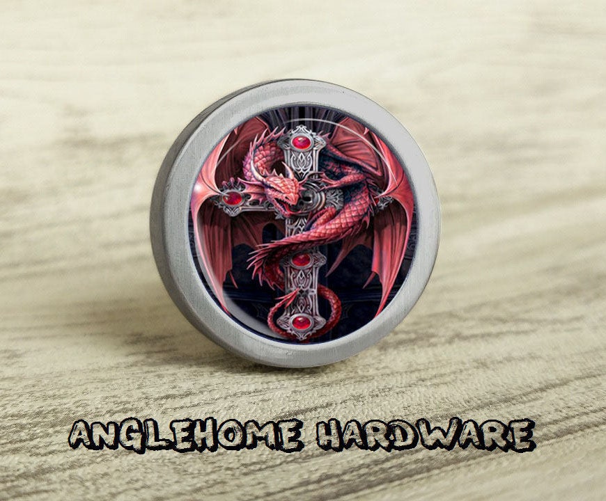 Dragon Drawer Knobs Pulls Handles / Kitchen Knobs Etsy