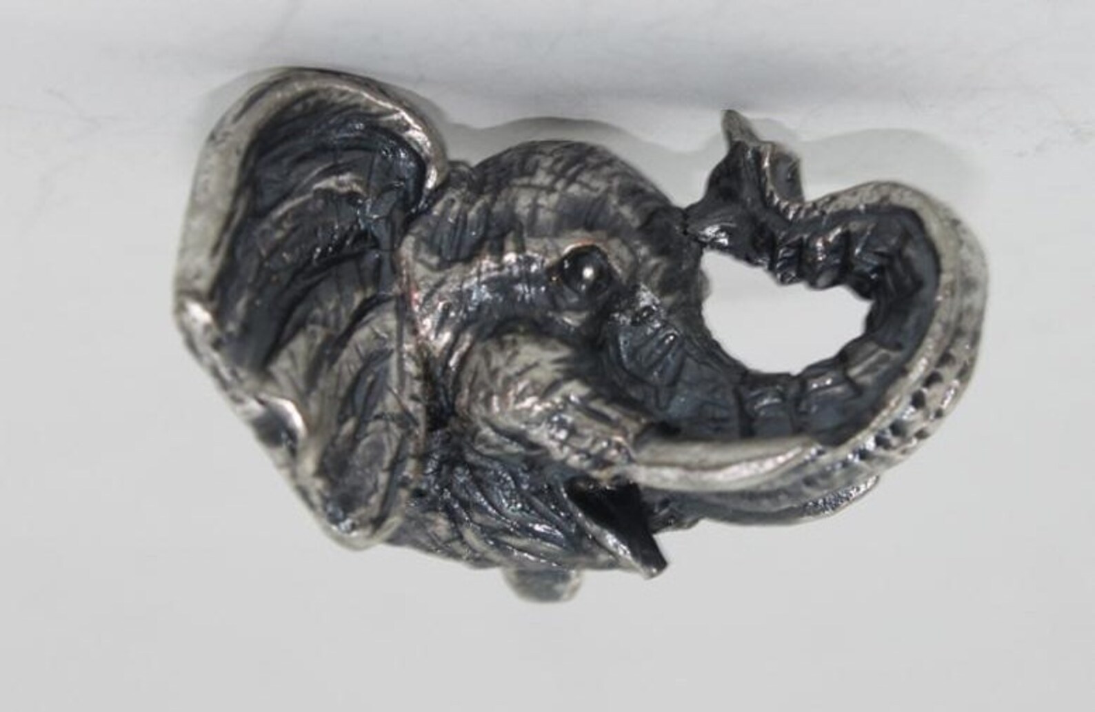 Elephant Antique Silver Dresser Knobs Drawer Pulls Knobs Etsy