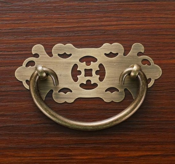 Chinese Style Antique Bail Pulls / Drawer Handles Antique Brass Kitchen  Cabinet Knob Pull Handles / Door Handle Dresser Drawer -  Canada