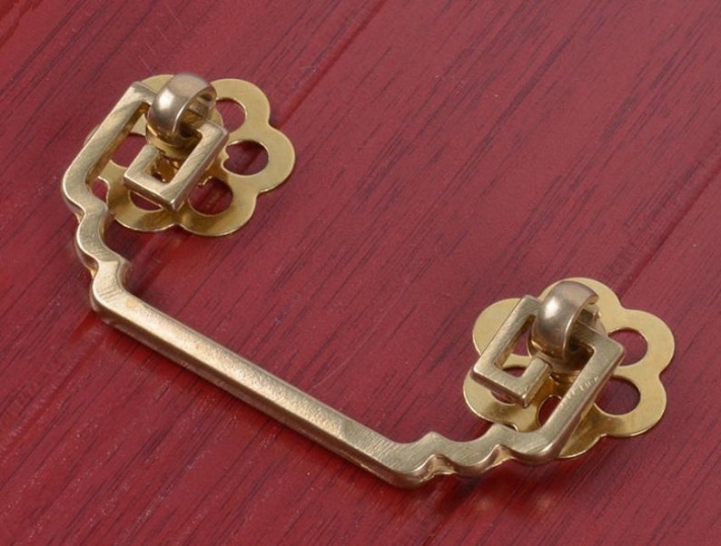 Chinese Style Antique Drop Bail Pulls Knobs / Drawer Handles / Etsy