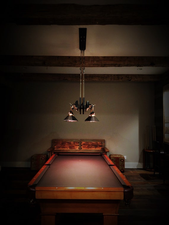 steampunk pool table light