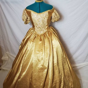 Beauty and the Beast inspired Ballgown