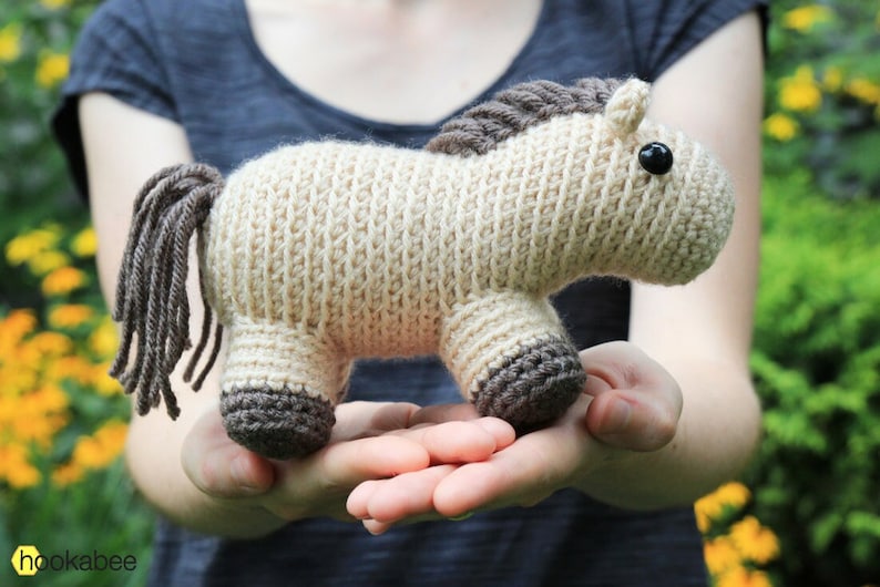 Horse amigurumi pattern horse crochet pattern, cute amigurumi, horse crochet pattern, easy amigurumi, pony crochet, pony amigurumi imagem 1