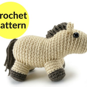 Horse amigurumi pattern horse crochet pattern, cute amigurumi, horse crochet pattern, easy amigurumi, pony crochet, pony amigurumi imagem 2