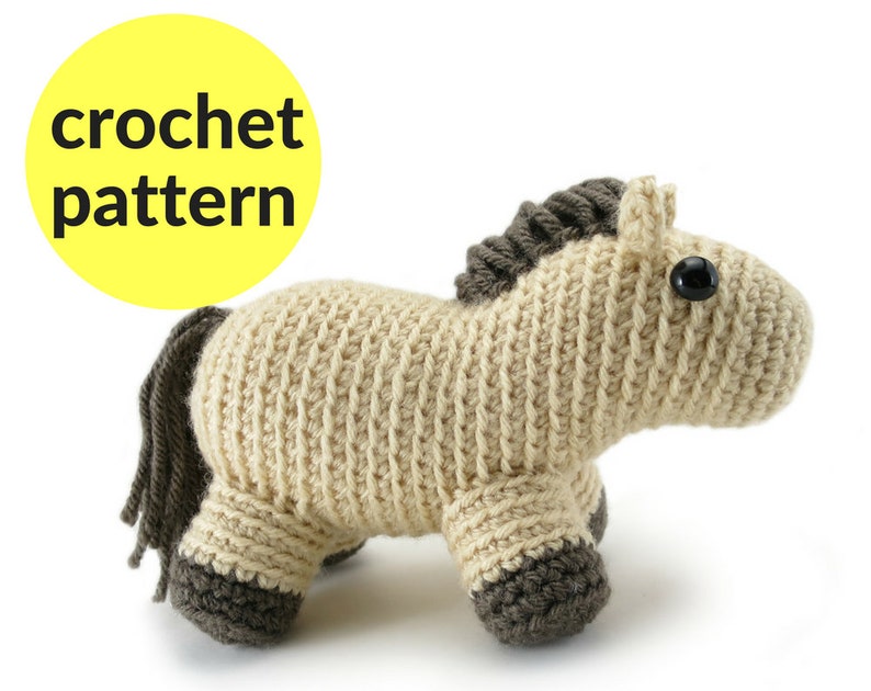 Horse amigurumi pattern horse crochet pattern, cute amigurumi, horse crochet pattern, easy amigurumi, pony crochet, pony amigurumi imagem 2