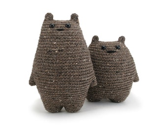 Tod & Dot Bear Amigurumi Crochet Pattern (PDF Pattern)