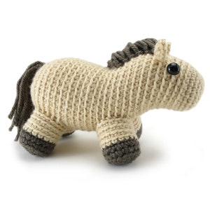 Horse amigurumi pattern horse crochet pattern, cute amigurumi, horse crochet pattern, easy amigurumi, pony crochet, pony amigurumi imagem 6