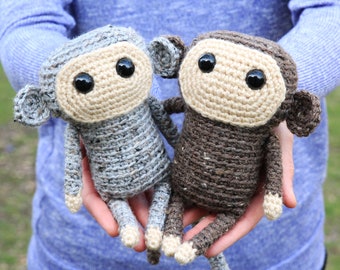 Monkey Amigurumi Crochet Pattern (PDF Pattern)