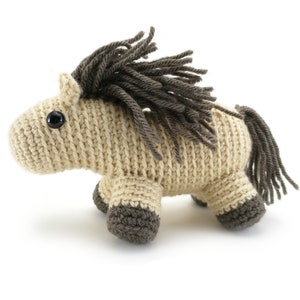 Horse amigurumi pattern horse crochet pattern, cute amigurumi, horse crochet pattern, easy amigurumi, pony crochet, pony amigurumi image 3
