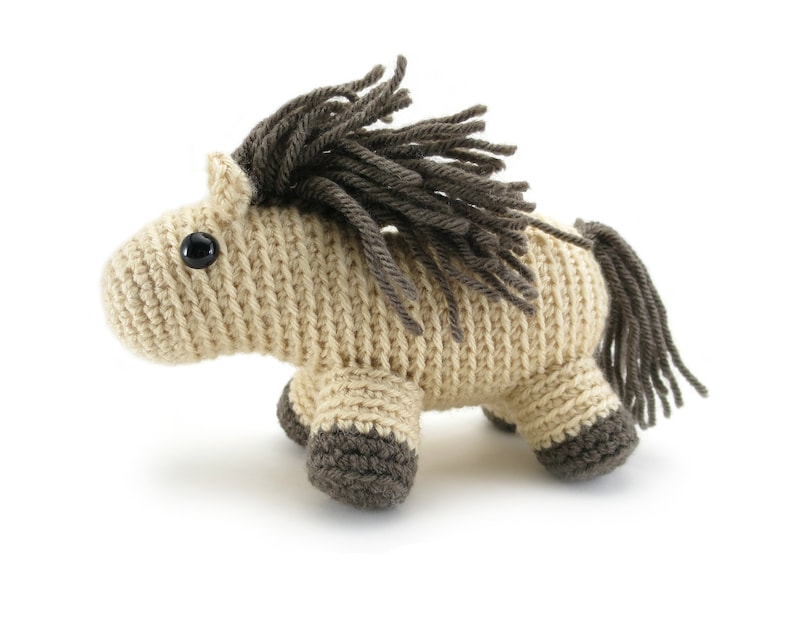 Horse amigurumi pattern horse crochet pattern, cute amigurumi, horse crochet pattern, easy amigurumi, pony crochet, pony amigurumi image 3