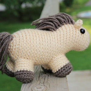 Horse amigurumi pattern horse crochet pattern, cute amigurumi, horse crochet pattern, easy amigurumi, pony crochet, pony amigurumi imagem 8