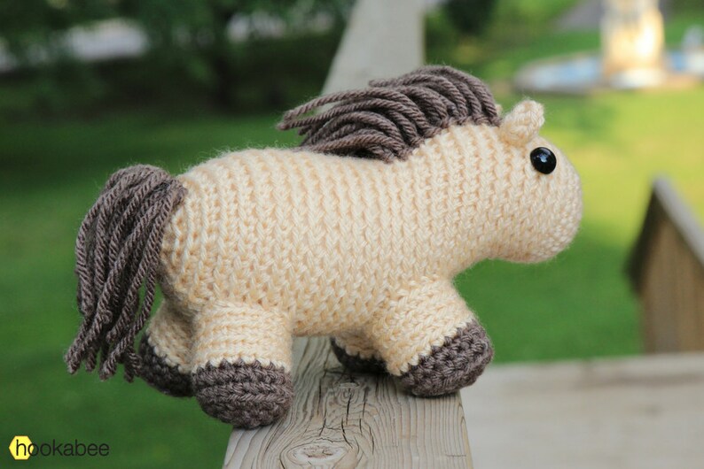 Horse amigurumi pattern horse crochet pattern, cute amigurumi, horse crochet pattern, easy amigurumi, pony crochet, pony amigurumi image 8