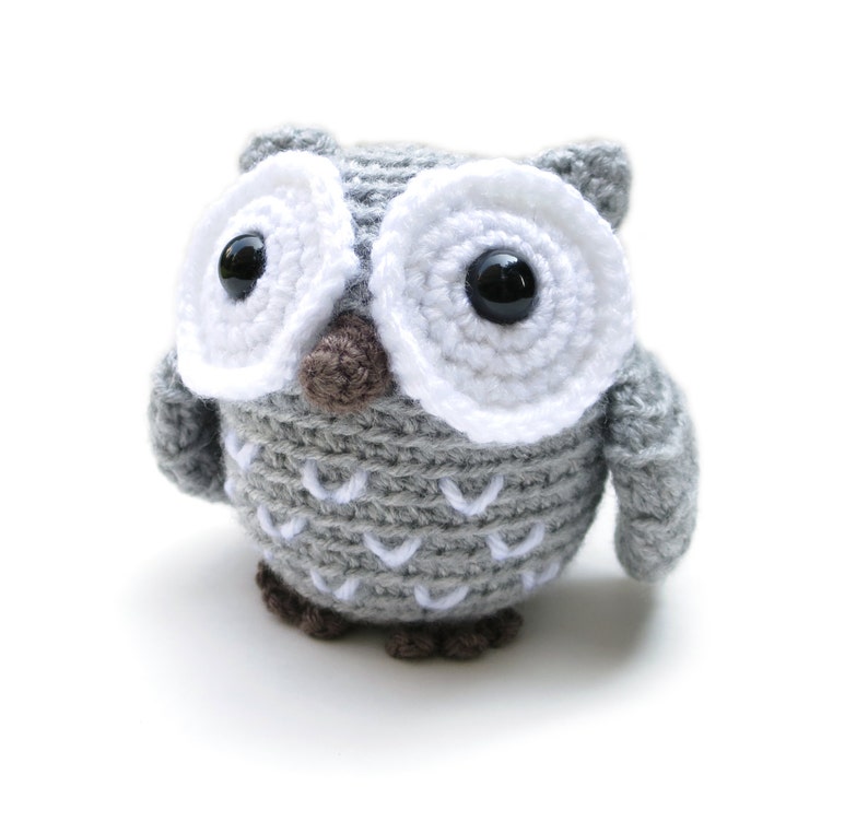 Owl amigurumi patterns owl stuffed animal crochet owl Etsy