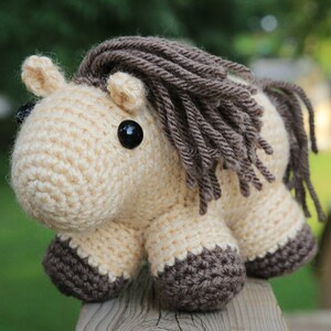 Horse amigurumi pattern horse crochet pattern, cute amigurumi, horse crochet pattern, easy amigurumi, pony crochet, pony amigurumi imagem 7