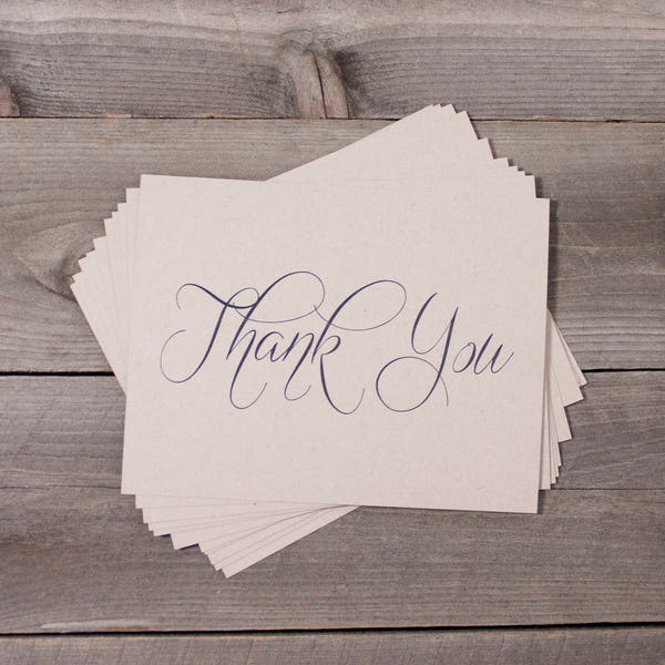 Oversized Thank You Cards Etsy