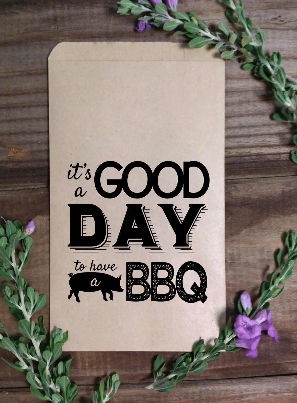 BBQ Party Treat Bags Goodie Bags Barbecue Favor Country Etsy