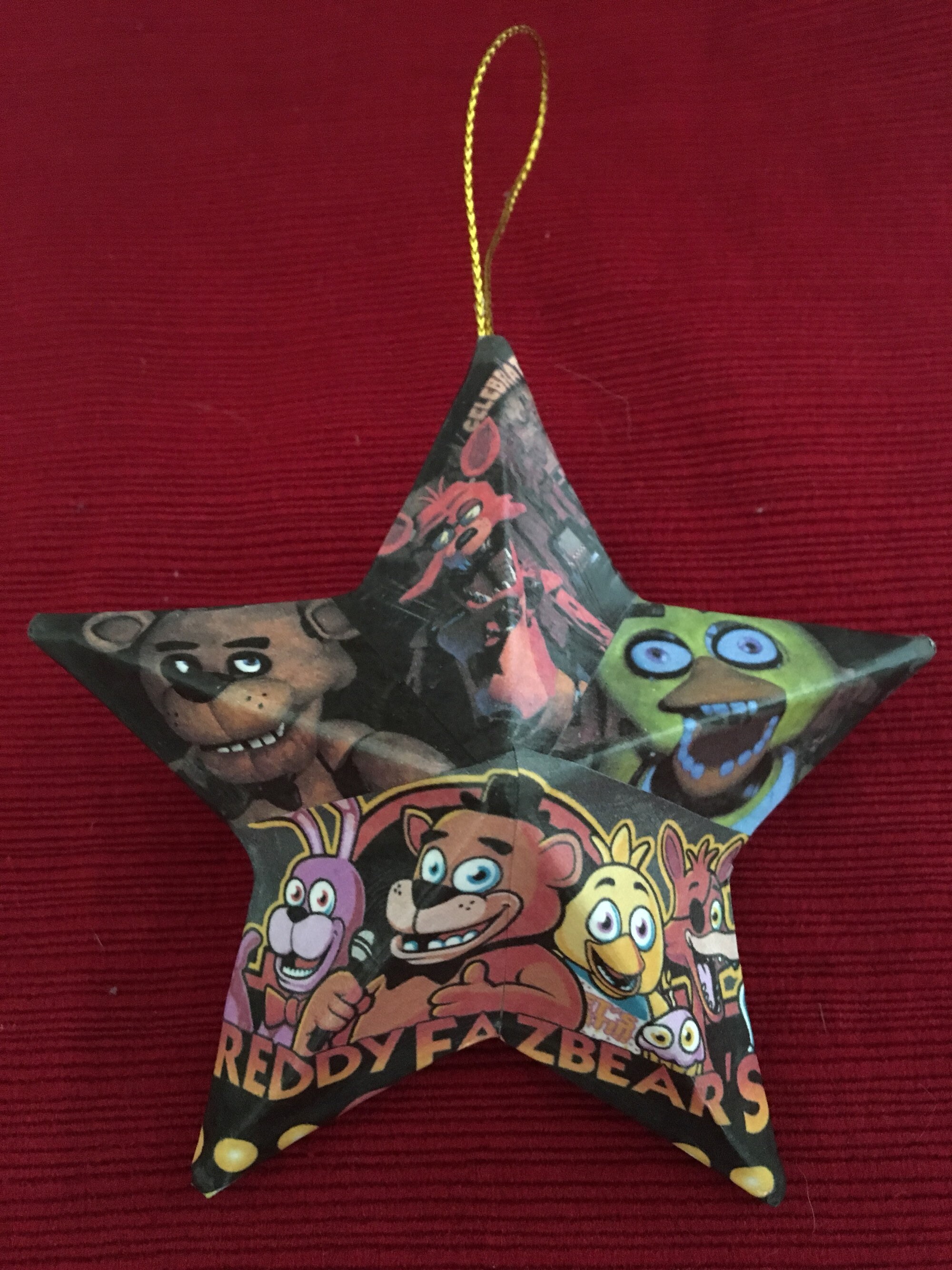 Five Nights at Freddys FNAF Christmas Ornament Etsy