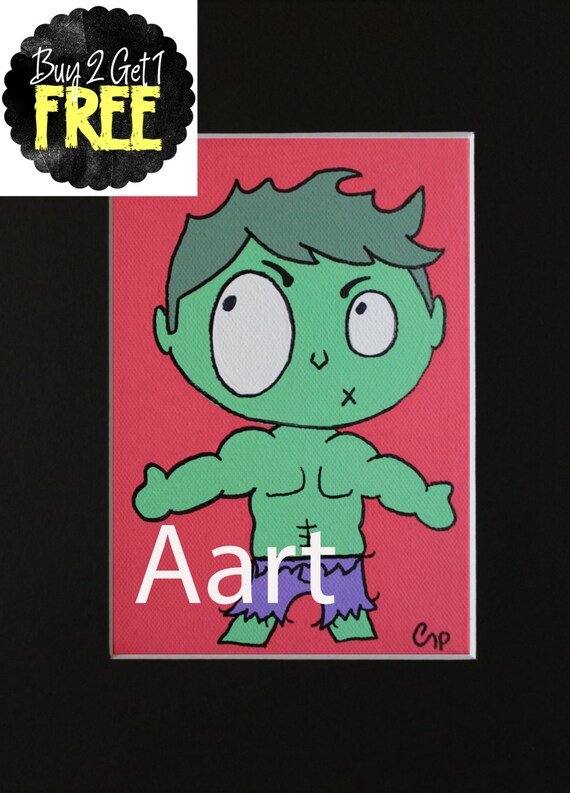 Hulk Marvel Comic Book Hero Bruce Banner Comics Etsy