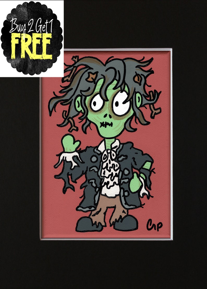 Billy Butcherson Hocus Pocus 8x10Matted Print Halloween | Etsy