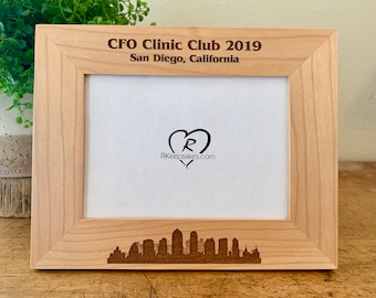 Personalized San Diego Picture Frame, Any Text