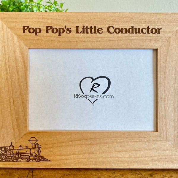 Steam Engine Picture Frame Etsy
