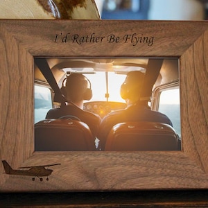 Airplane, Aviator Picture Frame, Custom Text