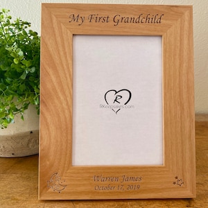 Baby Picture Frame, Any Text
