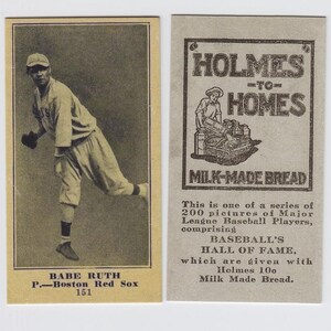 babe ruth tobacco card Babe Ruth Tobacco Cards