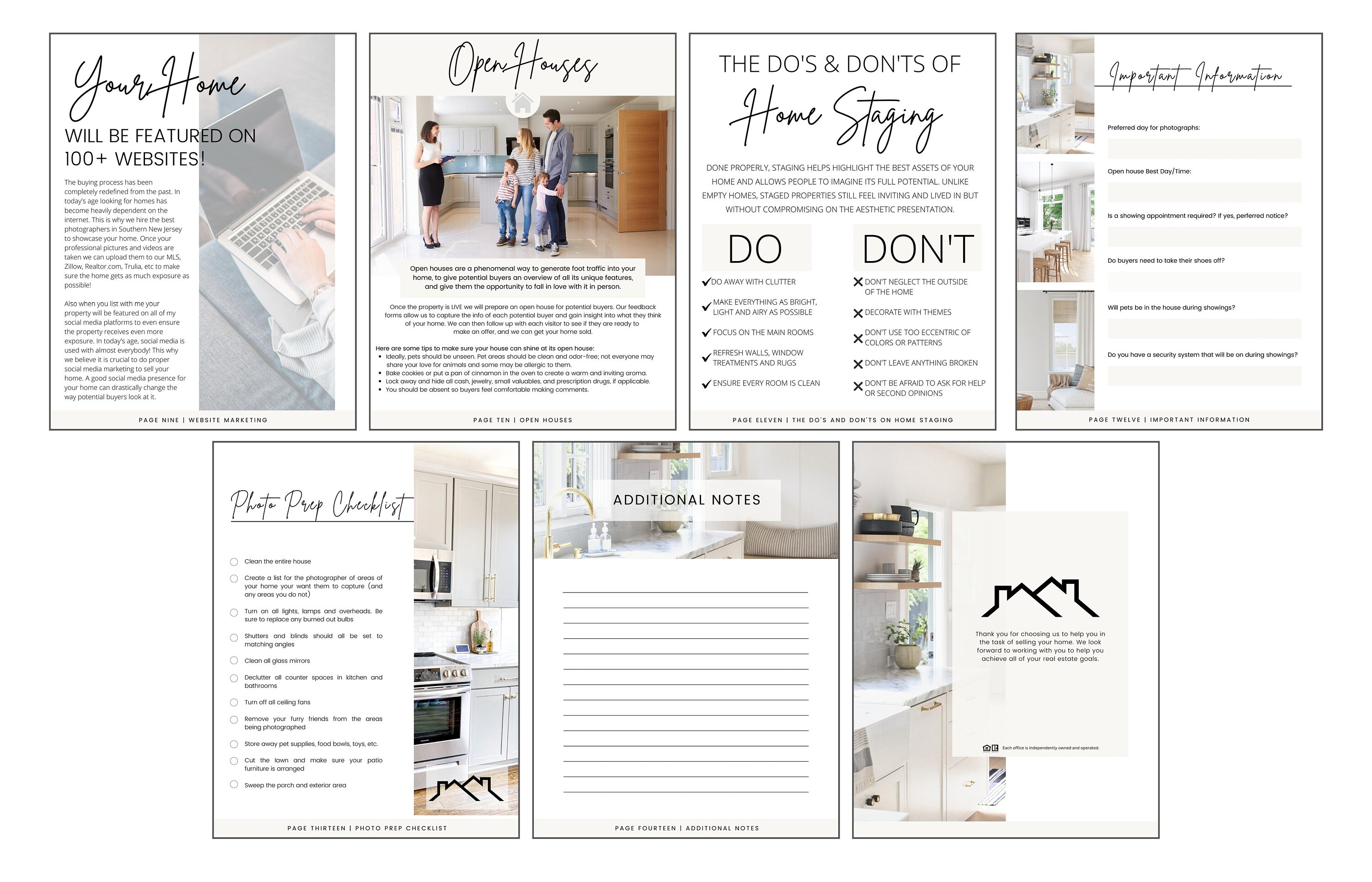 Buyer &amp; Seller Presentation Packets - Etsy