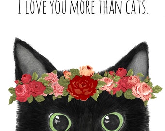 Kitty Valentine's Card