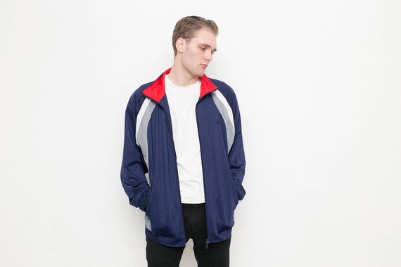 navy blue activewear jacket