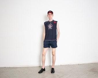 Vintage 90s Lacoste Shorts Navy