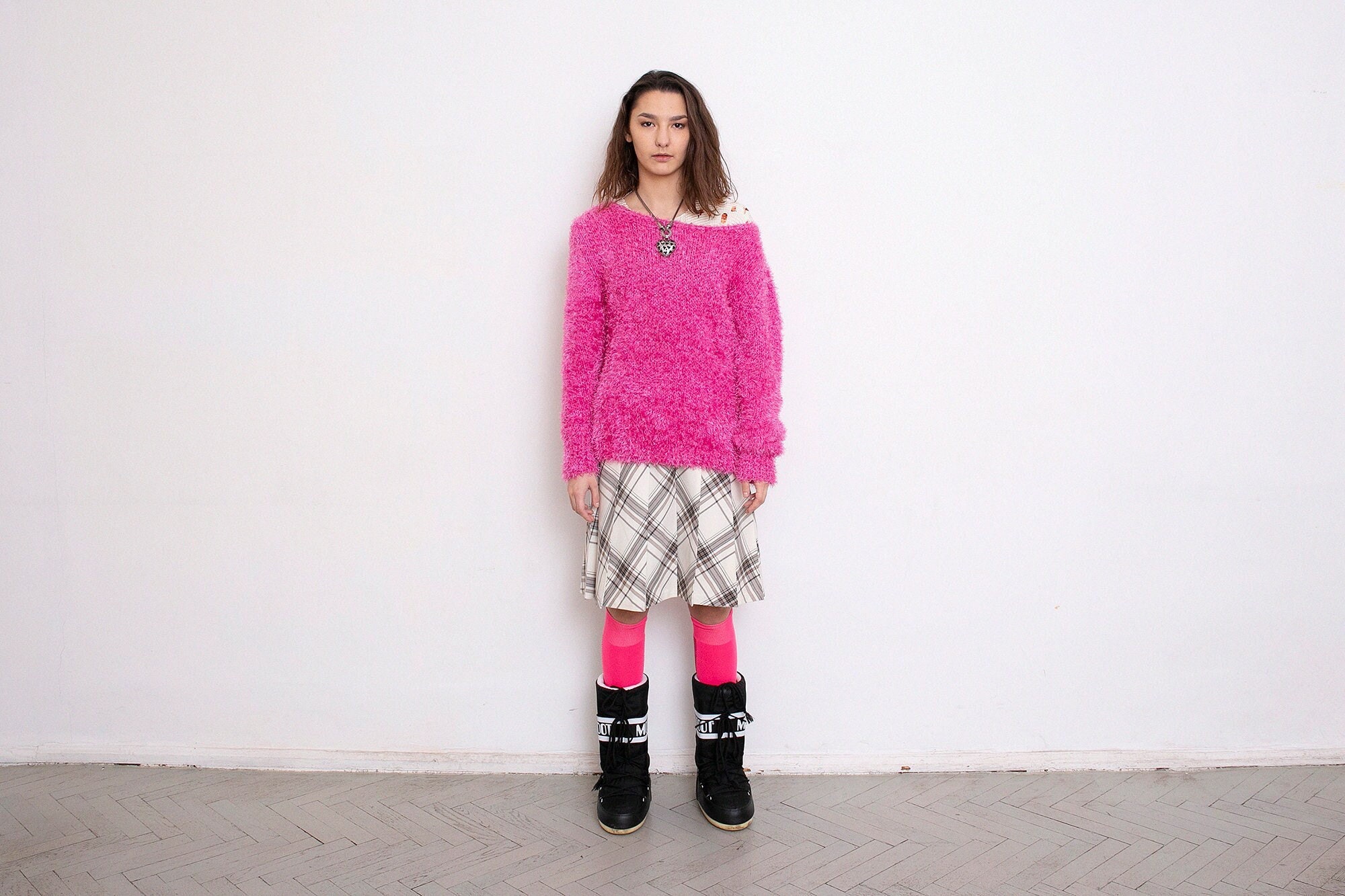 Vintage Fluffy Sweater Soft Fuzzy 