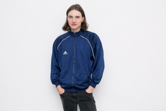 dark blue adidas jacket