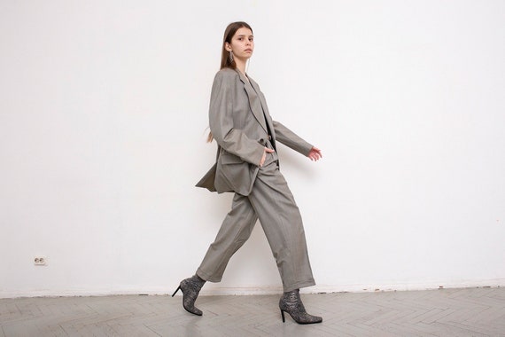 Vintage Pierre Cardin Two-Piece Suit Pure New Wool
