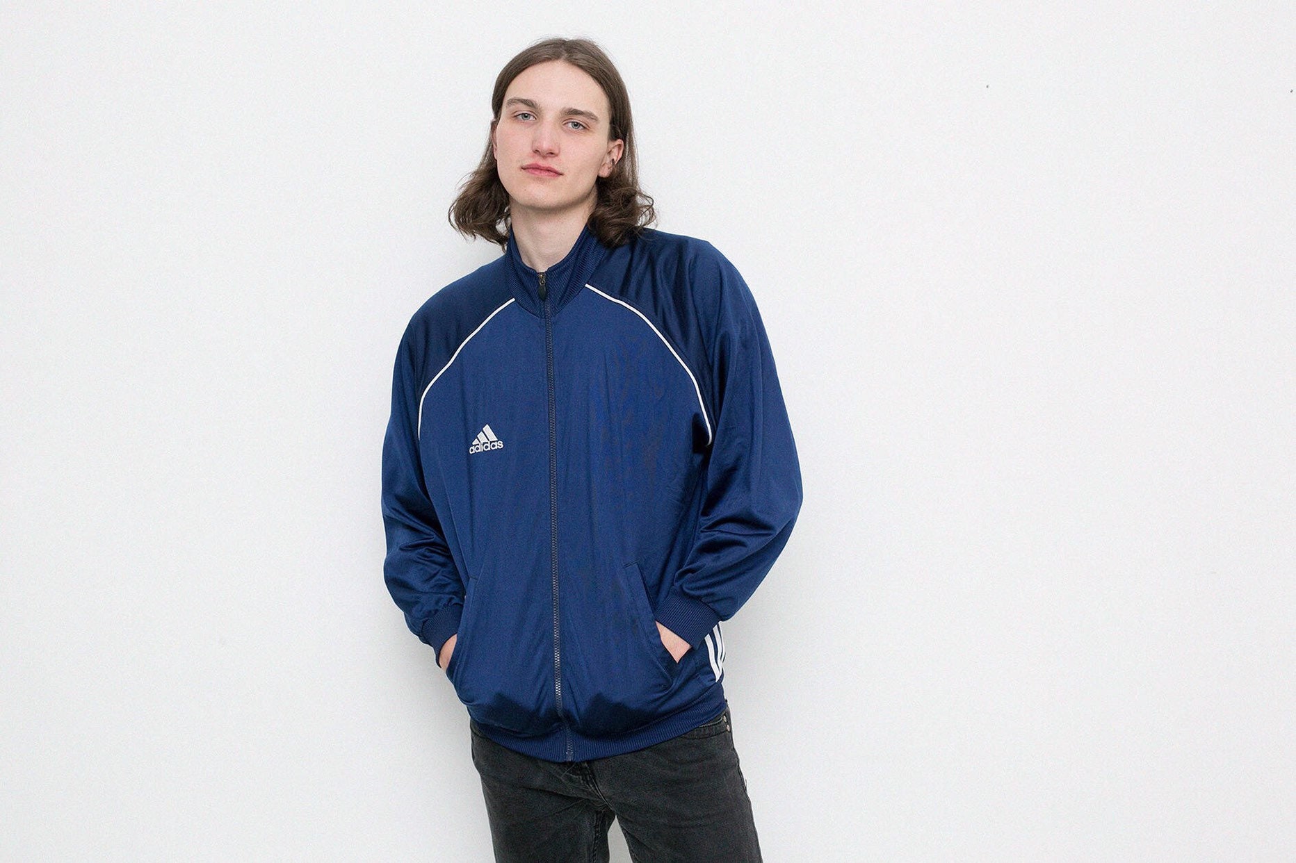 Adidas Windbreaker Jacket Retro