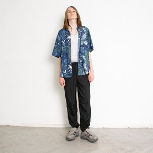 Vintage 90s Button Up Shirt Abstract
