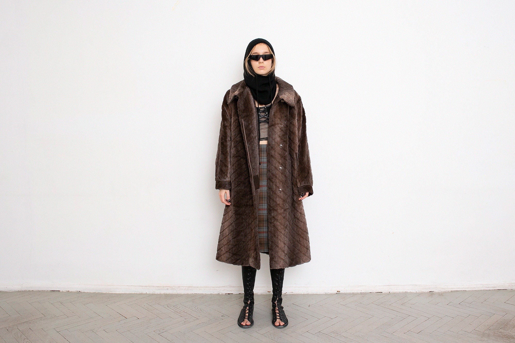 Vintage hotsell alpaca coat