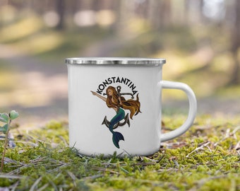 SV Konstantina Enamel Mug