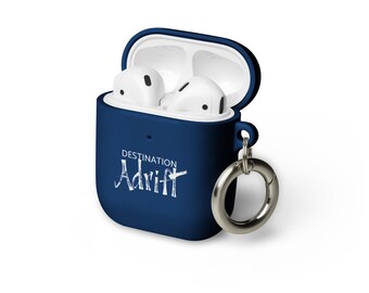 Destination Adrift Logo- Rubber Case for AirPods®