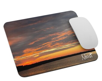 Sunset in Beaufort, SC-Mouse pad
