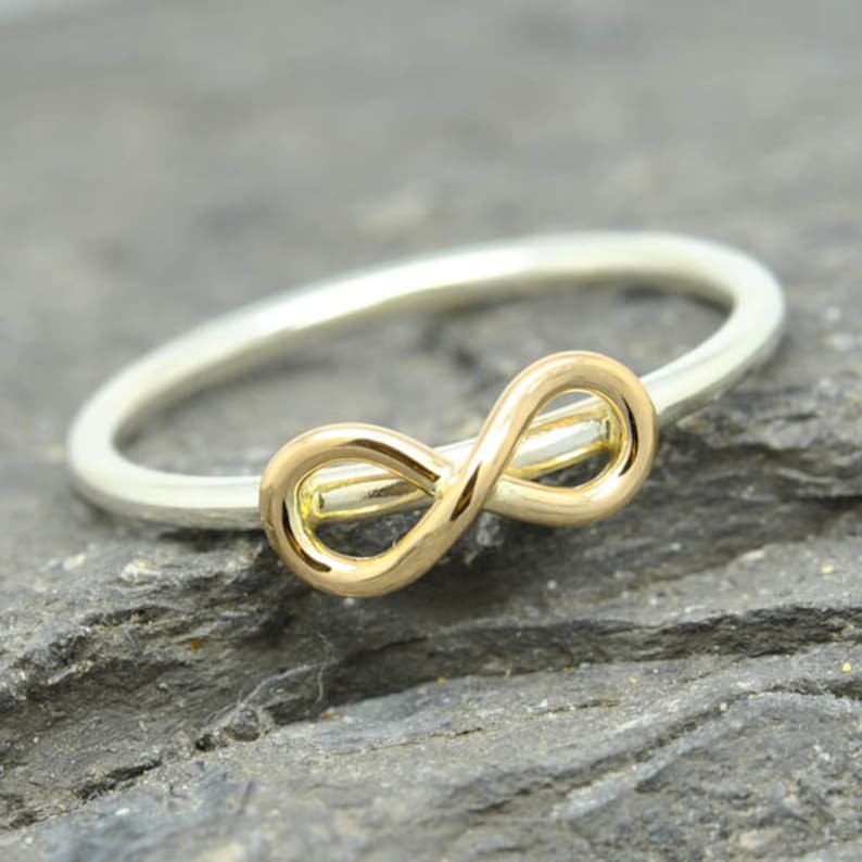 Graduation Gift Sisters Ring Bridesmaid Gift Wedding Gift Bridesmaid Jewelry Bridal Shower Gift Infinity Ring Maid of Honor