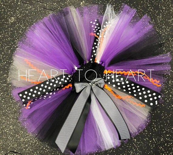 Halloween tutu skirt, Purple Grey and black tutu, tutu skirt, tutu dress,  girls tutu, Halloween girls tutu